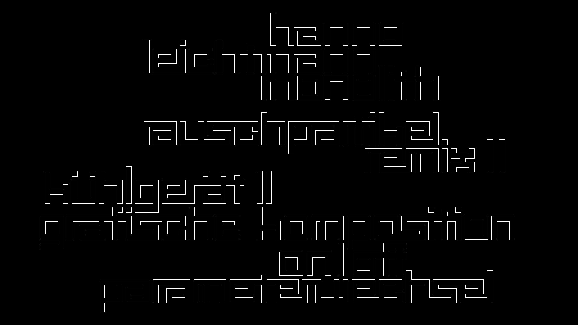 2021-03-10 Hanno Leichtmann - 1996 Monolith (rauschpartikel Remix 1 - 3)